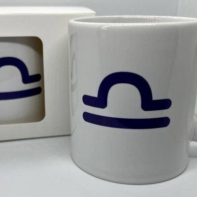 Zodiac Mug - Astrology Mug - Libra Symbol