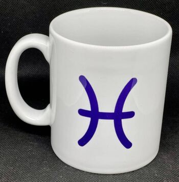 Mug Zodiaque - Mug Astrologie - Symbole Poissons