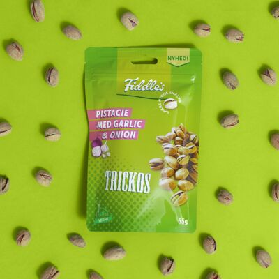 Pistachios with garlic & onion