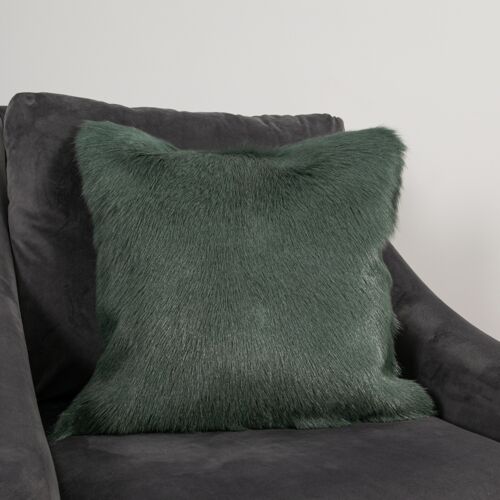 Turqoise Goatskin Cushion