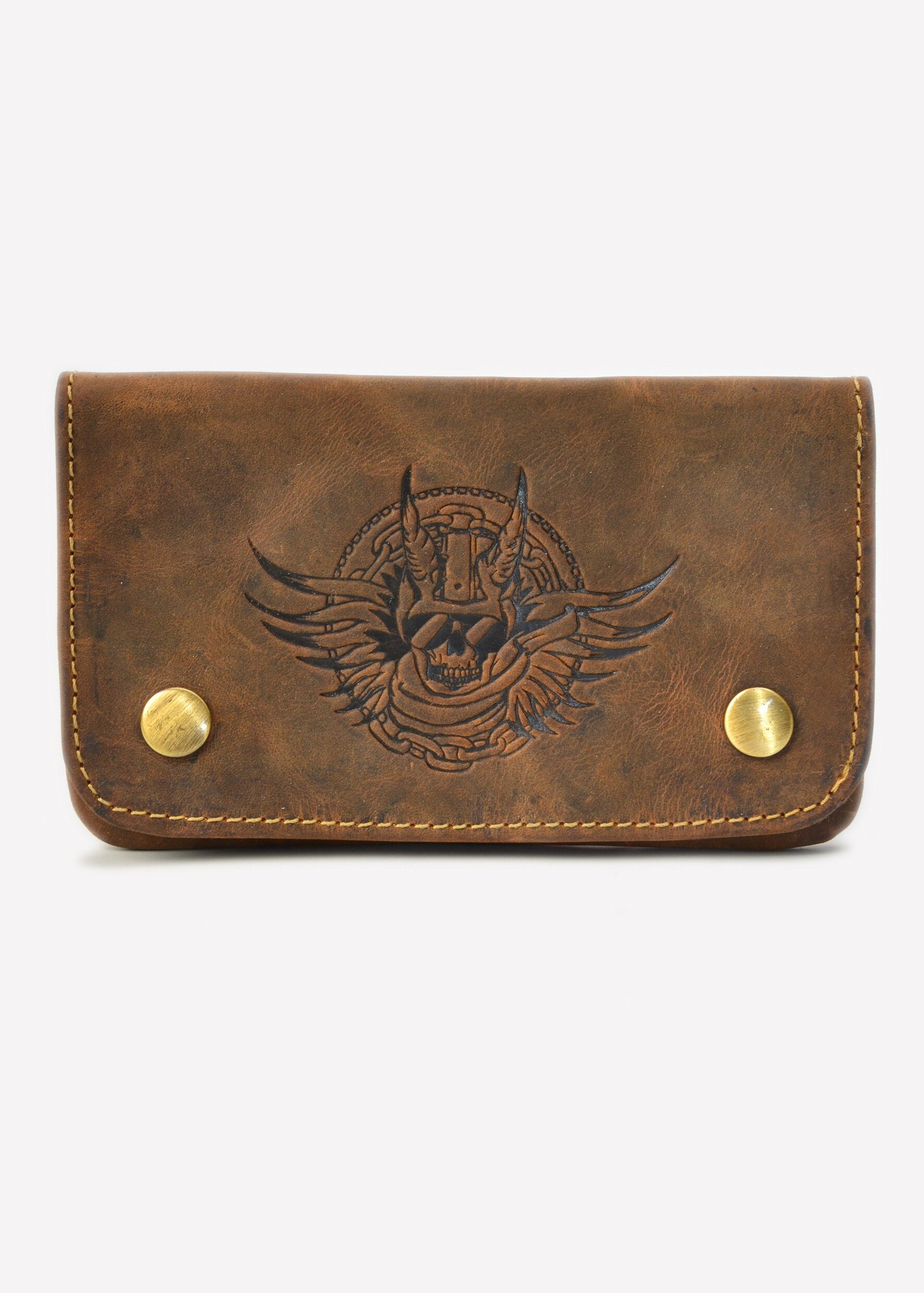 Cintura porta tabacco vintage Devil Skull 1644A-25