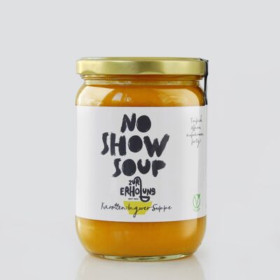 Karotten-Ingwer-Suppe-No Show Soup BIO