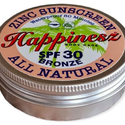 Happinesz Mineral Zinc Zonnebrandcrème BRONS SPF 30