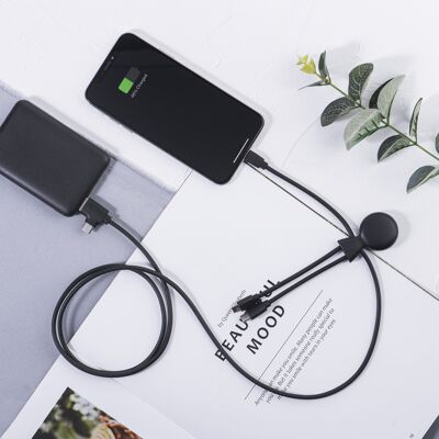 Externer Akku 🔋 Mr Bio Pack Long Powerpack Charge - Schwarz