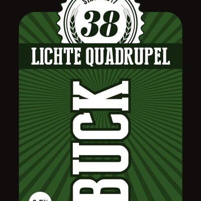 BUCK 38 – Light Quadrupel