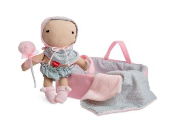 POUPEE PETITE ENFANCE NACELLE BLANCHE REF: 11301-22 3