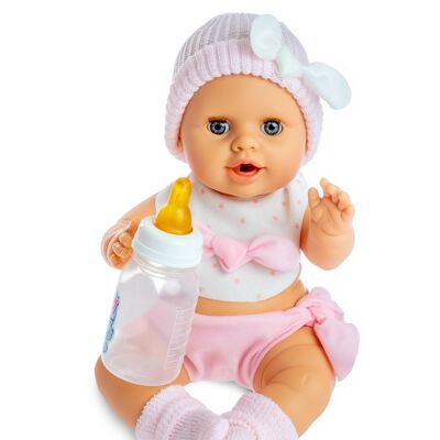 Baby susu interactivo babero rosa ref: 6000-22