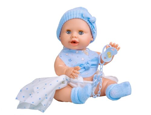 Baby susu interactivo babero azul ref: 6001-22