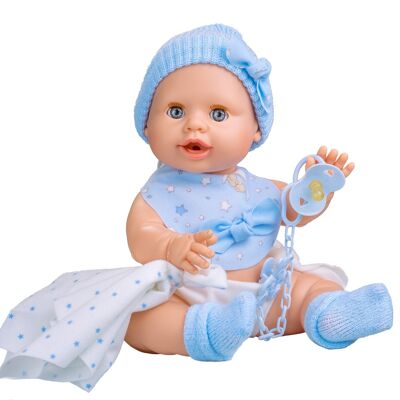 BABY SUSU INTERACTIVE BLUE BIB REF: 6001-22