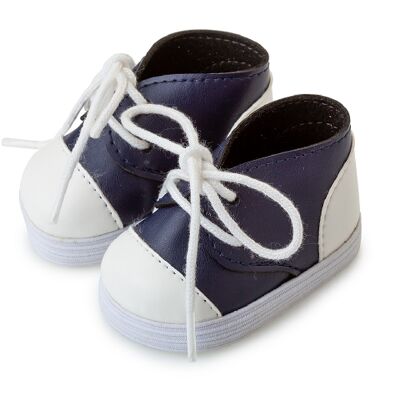 CHAUSSURES EN DENTELLE BÉBÉ SUSU BLEU RÉF 80012-22