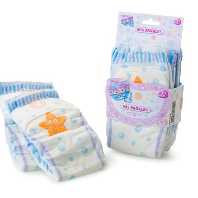 BABY SUSU DIAPERS SET REF: 6105-22