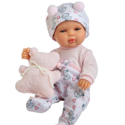 Baby smile pijama rosa ref: 497-22