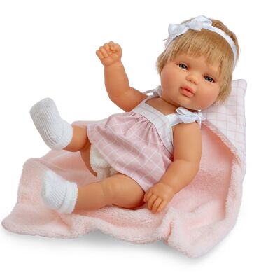 BABY SMILE GIRL PINK DRESS REF: 496-22