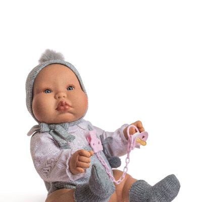 CHUBBY BABY GRAU WOLLE PICHI REF: 20004-22