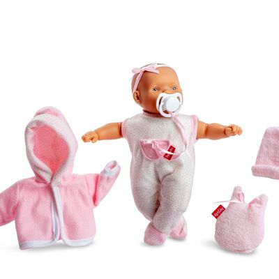 TRUSSEAU CRYING 28 PYJAMAS MIT WEINMECHANISMUS + DUMMY REF: 12110-22