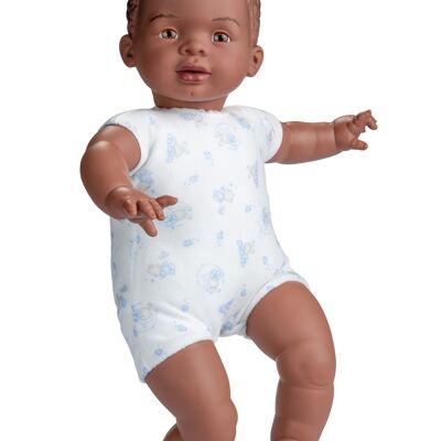 Newborn 45 cm niño africano ref: 8073-22