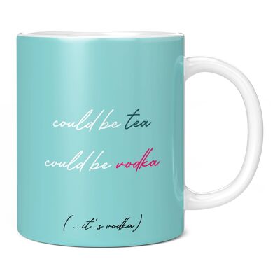 Could be Tea, Could be Wine, Funny Novelty Mug for Her A , Regular (11oz)
