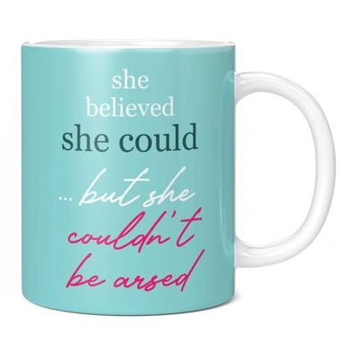 She Believed She Could, So She Did, Inspirational Women Mug A , Coaster