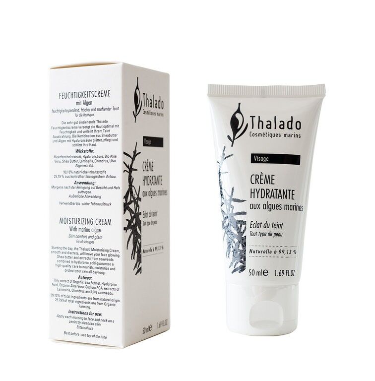 Cosmetici alle alghe "Thalado Light Crema idratante alle alghe - 50 ml"