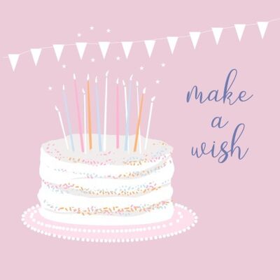 BG41 Rose Make a Wish Cake