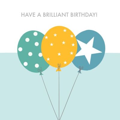 BB18 Happy Birthday Balloons