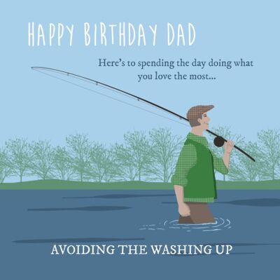 D2 Dad Fishing Birthday