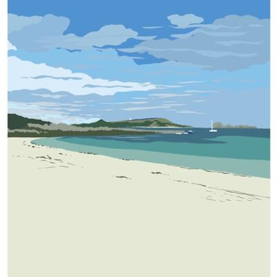 Tresco, Isles of Scilly - 
                        Framed