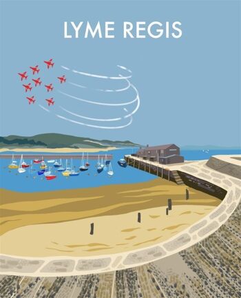 Le Cobb, Lyme Regis -
                        Sans cadre avec support 1