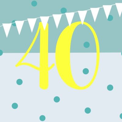 M40.1 40 cumpleaños