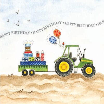 BB13 joyeux anniversaire tracteur