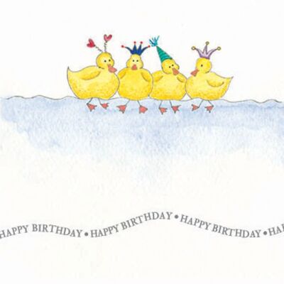 BG20 Alles Gute zum Geburtstag Enten