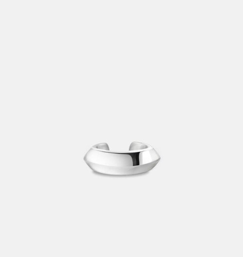 Essential Ambon Ear cuff | Sterling Silver - White Rhodium