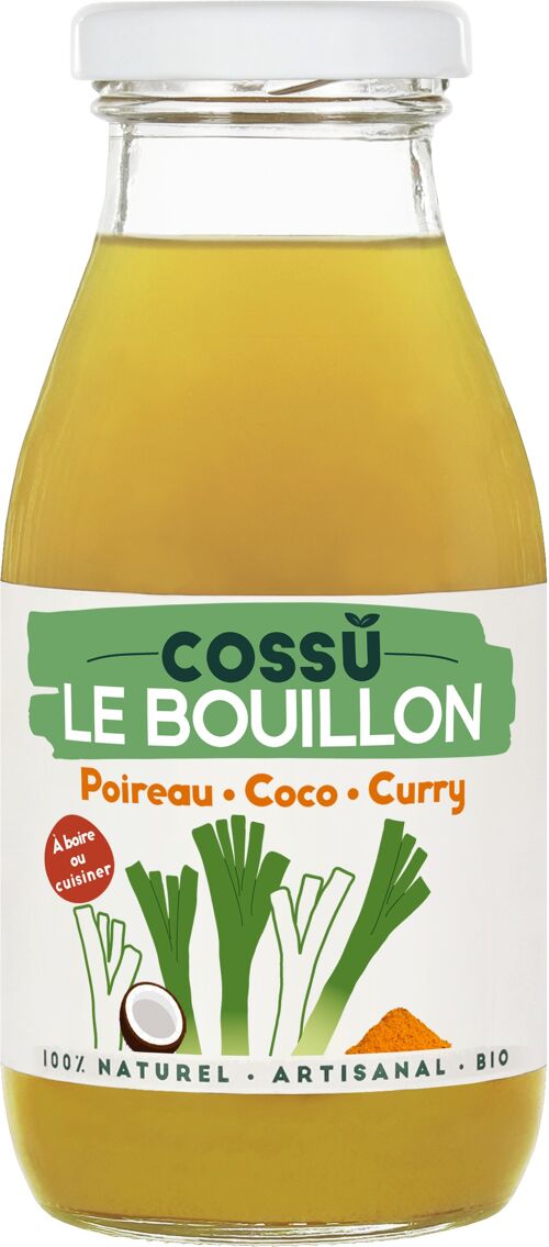 Bouillon Poireau Coco Curry 25cl
