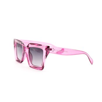 Lunettes de soleil CIRA fuchsia 1