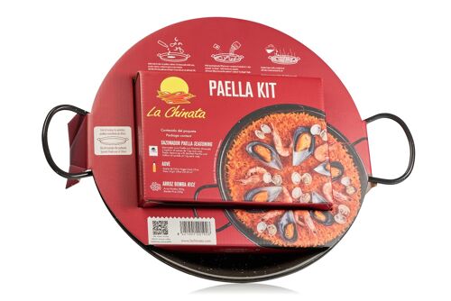 Kit Paella con Paellera de 30 cm.