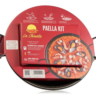 Kit Paella con Paellera de 30 cm.