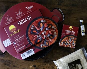 Kit Paella avec paellera de 30 cm. 2