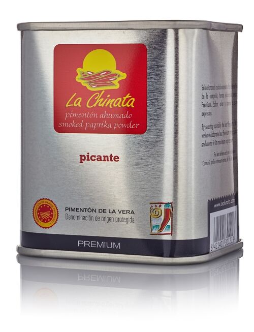 Pimentón Ahumado Picante Premium Lata 70 G.