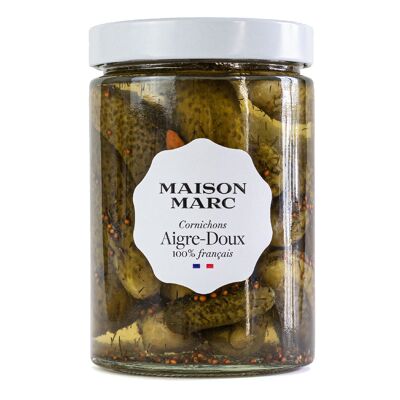 Cornichons aigre-doux pimenté 310 gr