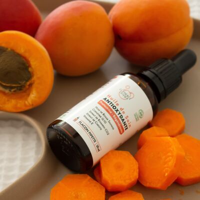 Antioxidant treatment oil