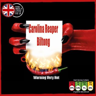 Carolina reaper biltong , sku013