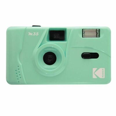 Fotocamera compatta Kodak M35 verde menta 24x36 riutilizzabile
