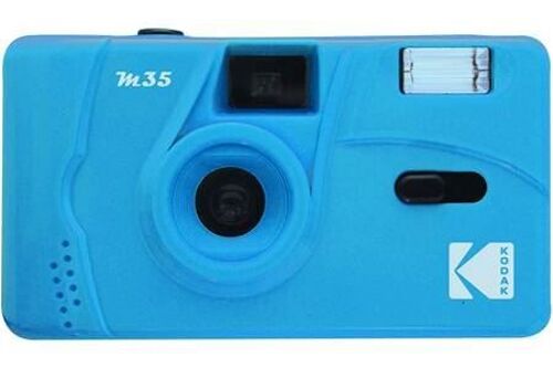 Appareil photo argentique compact 24x36 Kodak M35 Cerulean Blue Réutilisable