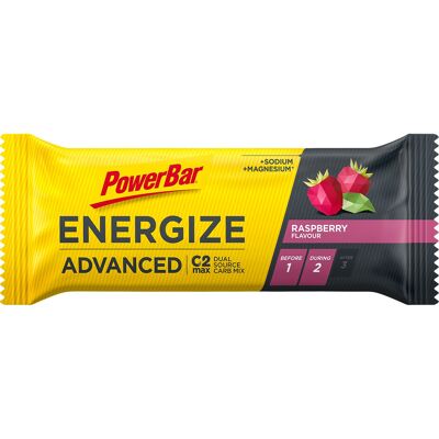 PowerBar Energized Advanced (25 x 55g) - Lampone