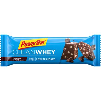 PowerBar Clean Whey Protein Riegel (18 x 45 g) - Schokoladen-Brownie