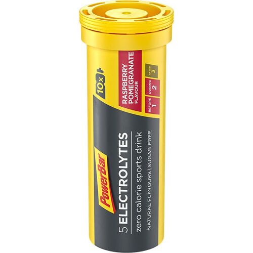 PowerBar 5 Electrolytes (12 tubes of 10 tabs) Save 25% - Raspberry Pomegranate