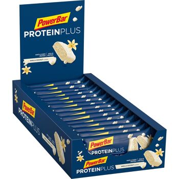 Barre PowerBar 30% Protein Plus (15x55g) - Caramel Vanille Croustillant 3