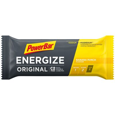 Barrita PowerBar Energize (25x55g) - Banana Punch