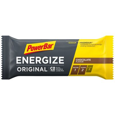 PowerBar Energize Riegel (25x55g) - Schokolade