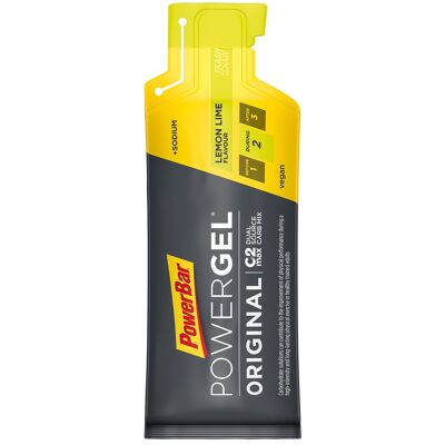 PowerBar Powergel (24x41g) OFFRE SPÉCIALE ÉCONOMISEZ 25% - Citron/Lime